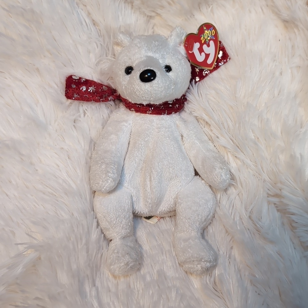 Ty Beanie Baby: 2000 Holiday Teddy the Bear